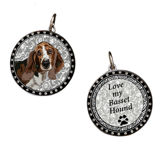 Basset Hound Reversible Necklace