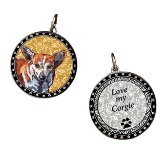 Corgi Reversible Necklace