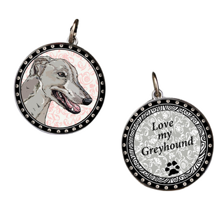Greyhound Reversible Necklace