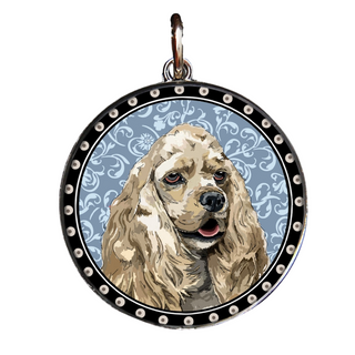 Cocker Spaniel Reversible Necklace