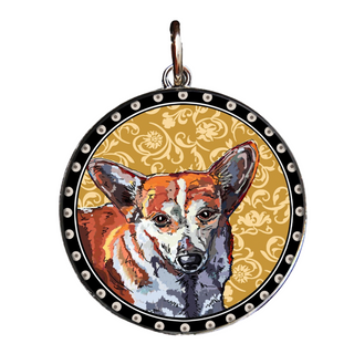 Corgi Reversible Necklace