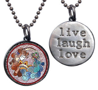 Aquarius Reversible Necklace