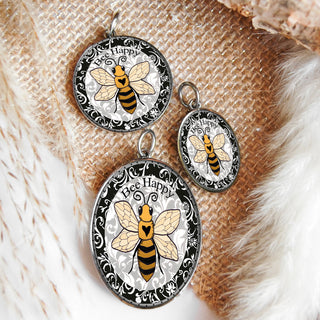 Bee Reversible Necklace