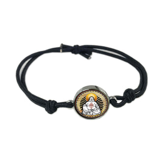 Buddha Abstract Reversible Quote Bracelet