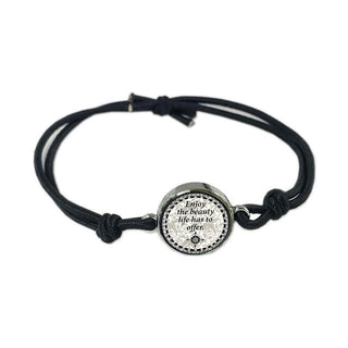 Black & White Mermaid Reversible Bracelet