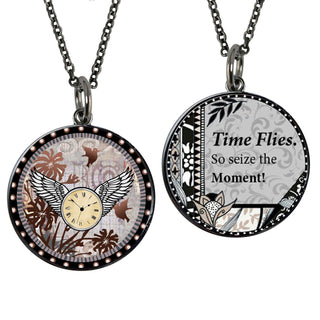 Clock Necklace