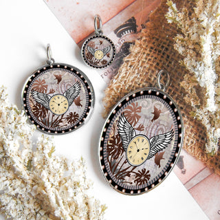 Clock Necklace