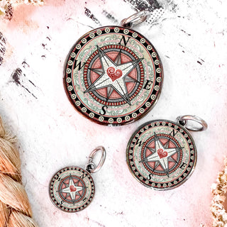 Heart Compass Necklace