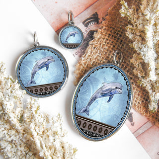 Blue Dolphin Necklace