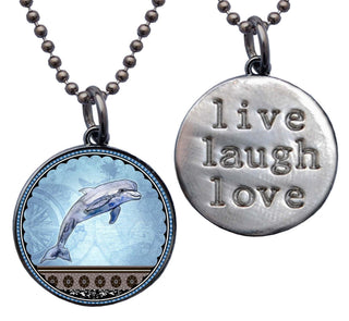 Blue Dolphin Necklace