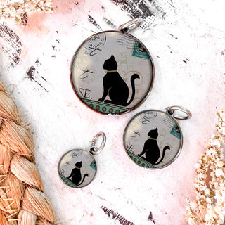 Vintage Cat Necklace