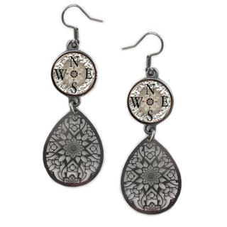 Compass Earrings