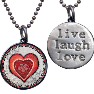 Red Heart Necklace