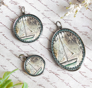 Sail Boat Necklace