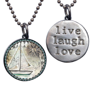 Sail Boat Necklace