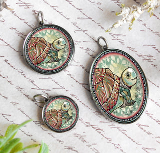 Land Turtle Necklace