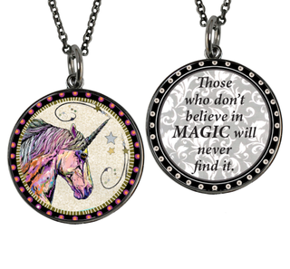 Unicorn Reversible Necklace