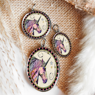 Unicorn Reversible Necklace