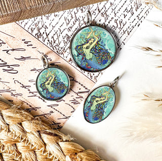 Vintage Mermaid Necklace