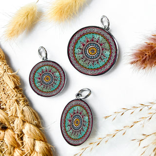 Vintage Sun Necklace
