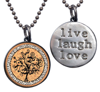 Vintage Tree Of Life Necklace