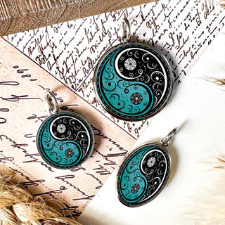 Vintage Yin Yang Necklace