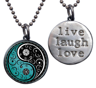 Vintage Yin Yang Necklace