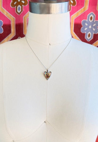 Spirit Lala: Strawberry Fields Heart Choker Leather Necklace