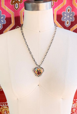 Spirit Lala: Strawberry Fields Heart Organic Necklace