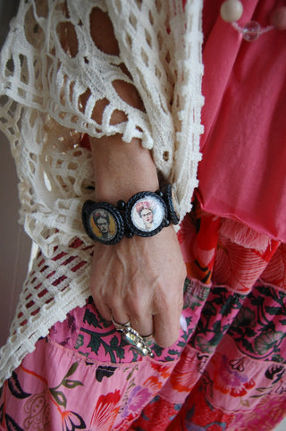 Frida Large Circle Stretch Bracelet