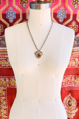 Spirit Lala: Strawberry Fields Heart Organic Necklace
