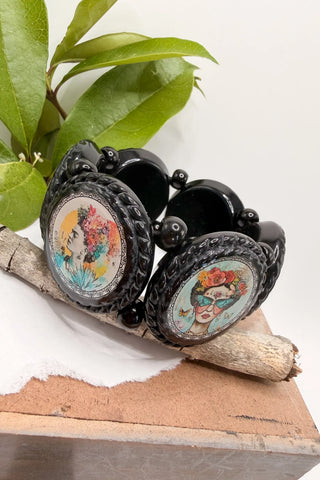 Frida Large Circle Stretch Bracelet