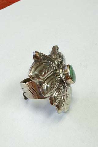 Butterfly Flutter Adjustable Ring