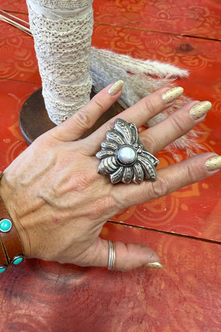 Butterfly Flutter Adjustable Ring