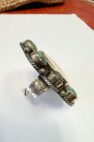 Statement Flower Adjustable Ring