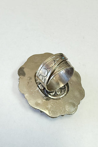 Statement Flower Adjustable Ring