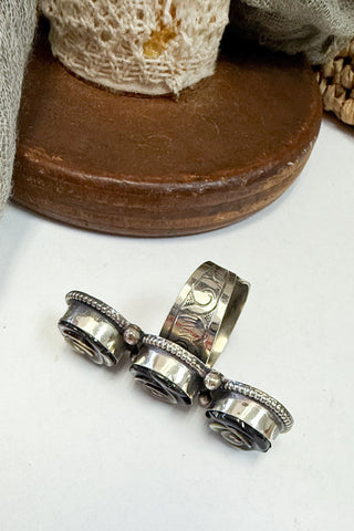 Coming Up Roses Adjustable Ring