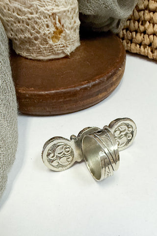 Coming Up Roses Adjustable Ring
