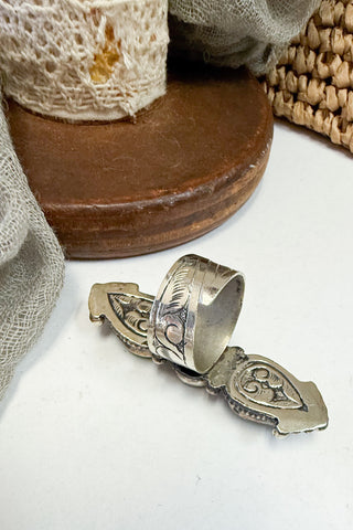 Turquoise Triple Stack Adjustable Ring