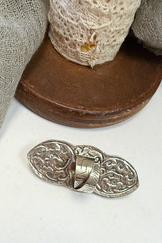 Triple Stack Pearl Adjustable Ring