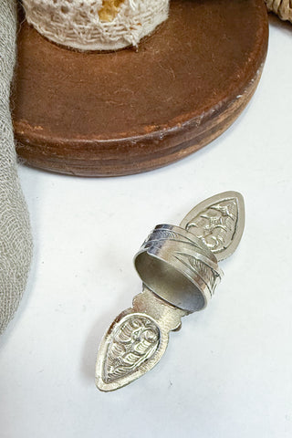 Stone Triple Stack Adjustable Ring