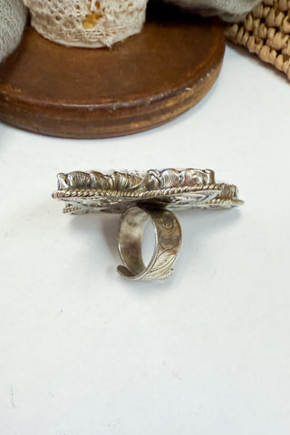 Take Flight Carved Adjustable Ring