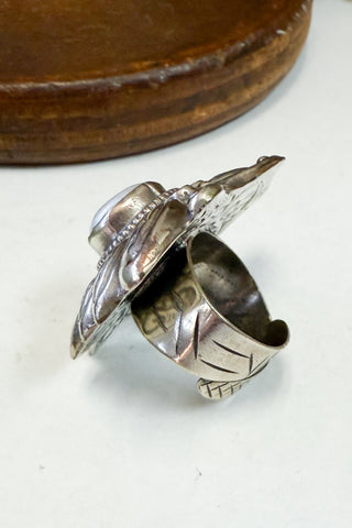 Butterfly Flutter Adjustable Ring