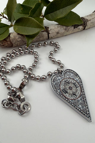 Large Heart Pendant Necklace - Misc Designs