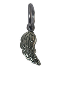 Stainless Wing Charm