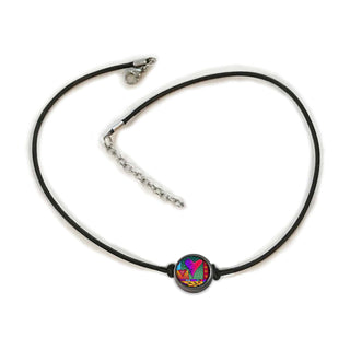 Abstract Reversible Choker Art Necklace