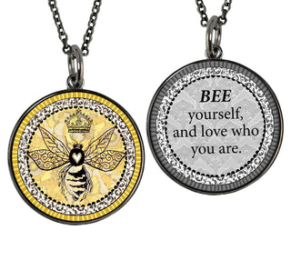Vintage Bee Necklace