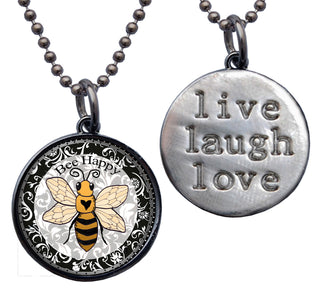 Bee Reversible Necklace