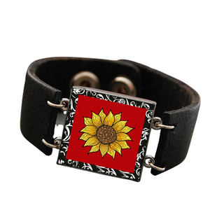 Sunflower Red Bracelet