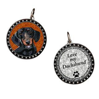 Dachshund Reversible Necklace